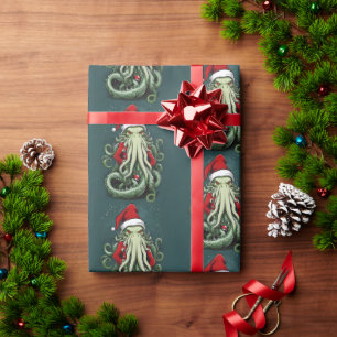 Cthulhus Yuletide Reign: Ein erschreckendes Weihna Geschenkpapier