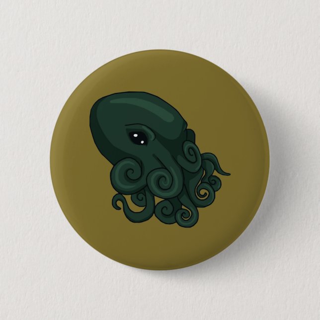 Cthulu Logo Button (Vorderseite)