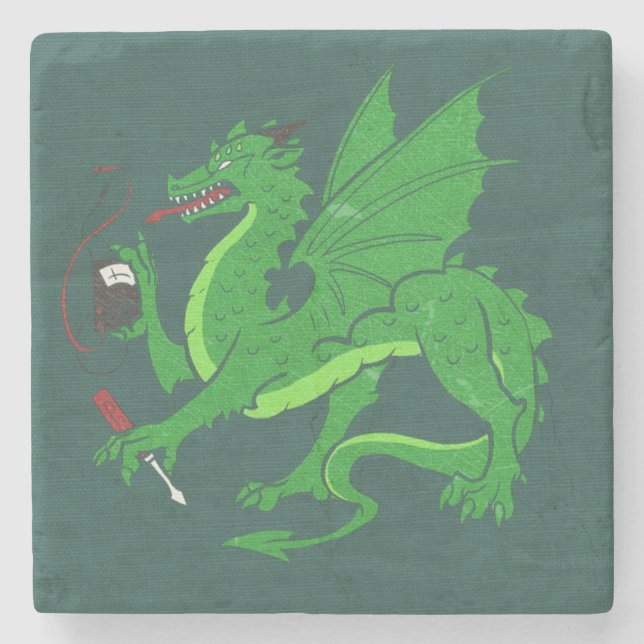 CTM "mittelalterlicher" Entwurfs-SteinUntersetzer Steinuntersetzer (Vorderseite)