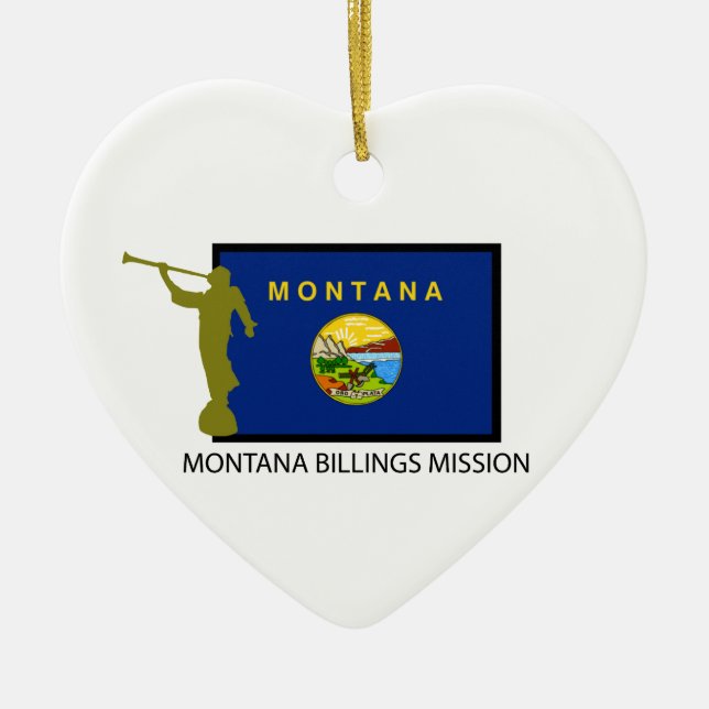 CTR DES MONTANA-GEBÜHRENZÄHLUNGS-AUFTRAG-LDS KERAMIK ORNAMENT (Vorne)