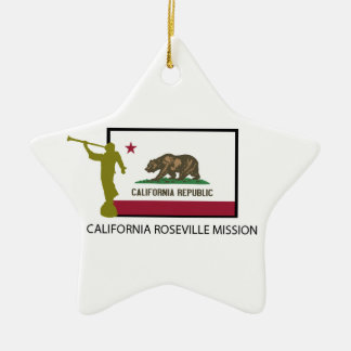 CTR KALIFORNIENS ROSEVILLE AUFTRAG-LDS KERAMIKORNAMENT