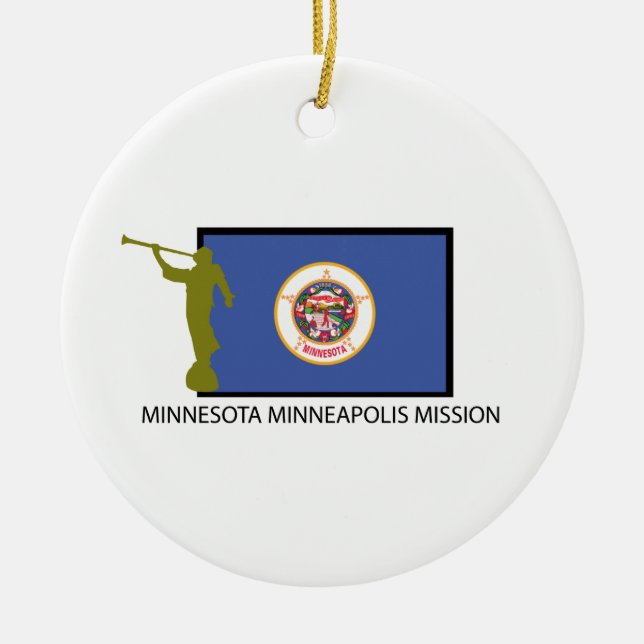 CTR MINNESOTAS MINNEAPOLIS AUFTRAG-LDS KERAMIK ORNAMENT (Vorne)