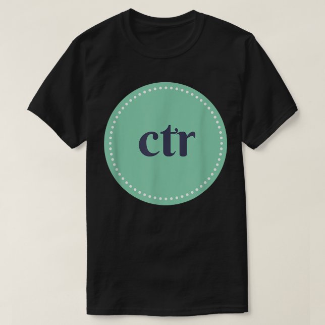 CTR Niedlicher Circle LDSMormon T-Shirt (Design vorne)