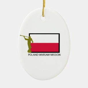 CTR POLENS WARSCHAU AUFTRAG-LDS KERAMIKORNAMENT