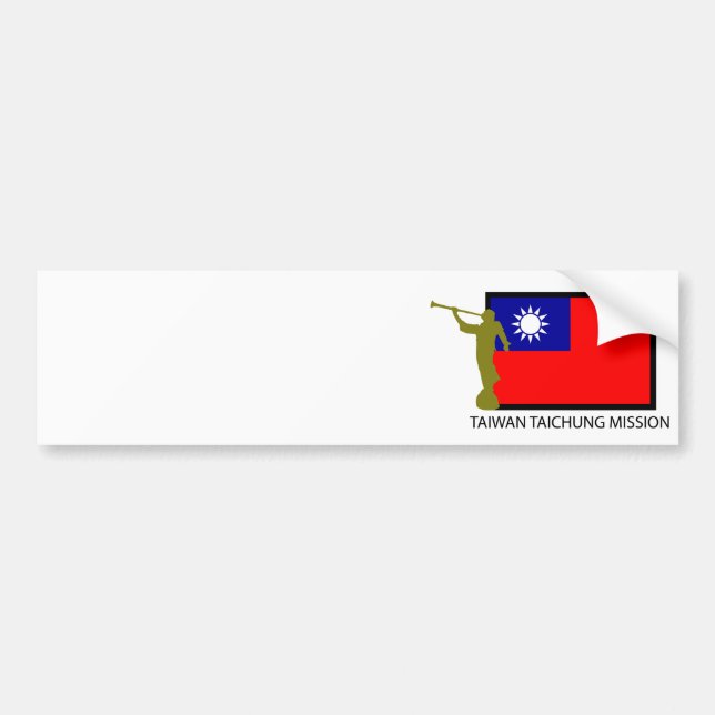 CTR TAIWANS TAICHUNG AUFTRAG-LDS AUTOAUFKLEBER (Vorne)
