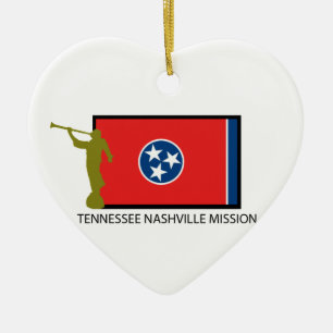 CTR TENNESSEES NASHVILLE AUFTRAG-LDS KERAMIK ORNAMENT