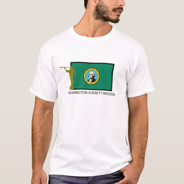 CTR WASHINGTONS EVERETT AUFTRAG-LDS T-Shirt (Vorderseite)