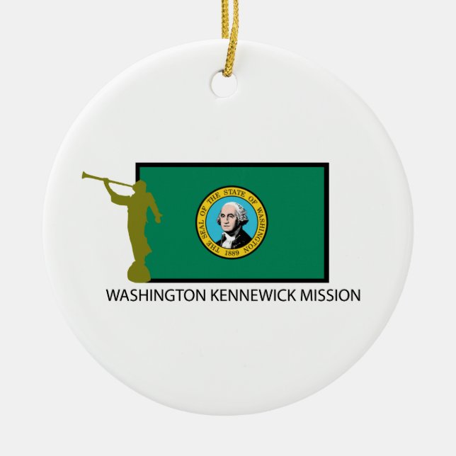 CTR WASHINGTONS KENNEWICK AUFTRAG-LDS KERAMIKORNAMENT (Vorne)