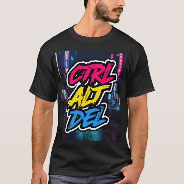 CTRL ALT DEL T-Shirt (Vorderseite)