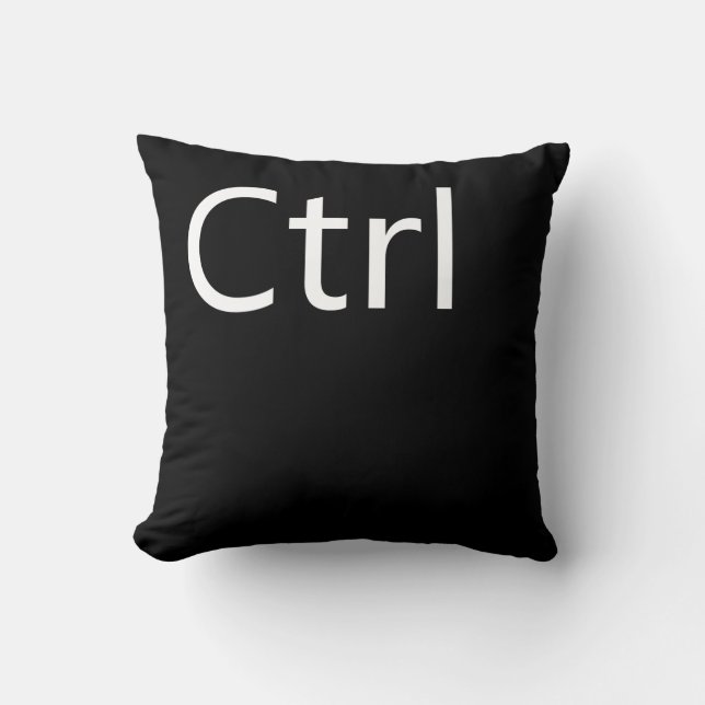 CTRL - ctrl alt del coussin pour la percussion (Recto)