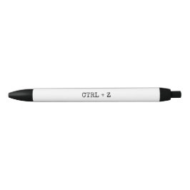 CTRL + Z Drôle stylo de bureau