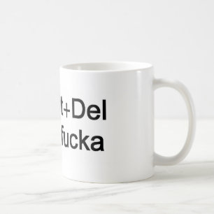 CtrlAltDel feindliche Geek-Tasse Kaffeetasse