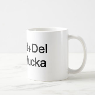 CtrlAltDel feindliche Geek-Tasse Kaffeetasse