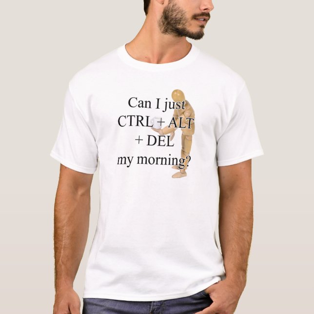 CtrlDelete T-Shirt (Vorderseite)