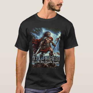 Cu Chulainn Celtic Irish Mythology Krieg Gott T-Shirt