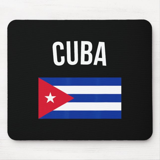 Cu Cun Flag Tee Urlaub Reisegeschenk Souvenir  Mousepad (Vorne)