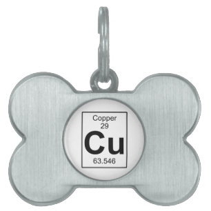 Cu - Kupfer Tiermarke