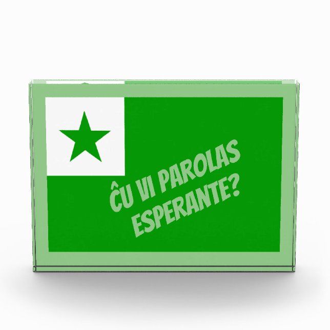 Ču vi parolas Esperante? Fotoblock (Vorderseite)