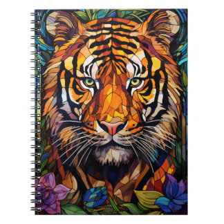 Cuaderno Animales En Arte Vitral Notizblock