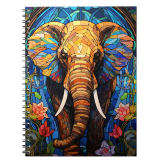 Cuaderno Animales En Arte Vitral Notizblock