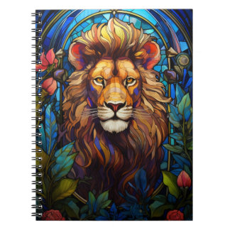 Cuaderno Animales En Arte Vitral Notizblock