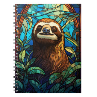 Cuaderno Animales En Arte Vitral Notizblock