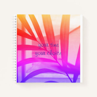 Cuaderno de espiral de 21,6 cm x 21,6 cm personali notizbuch