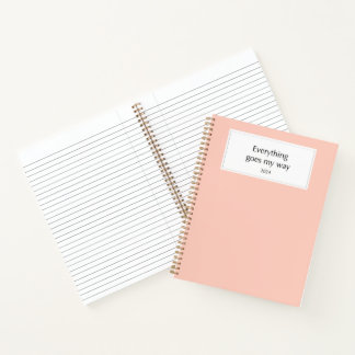 Cuaderno de espiral notizbuch