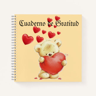 Cuaderno de gratitud notizbuch