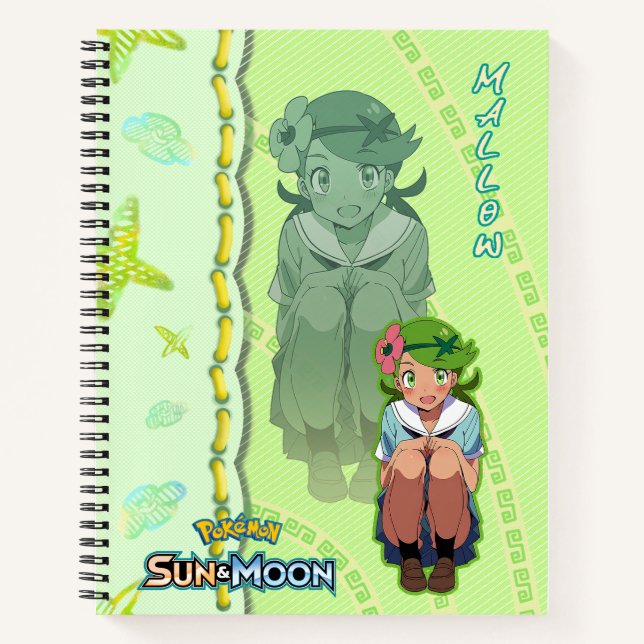 Cuaderno de Pokemon mallow  Notizbuch (Vorderseite)