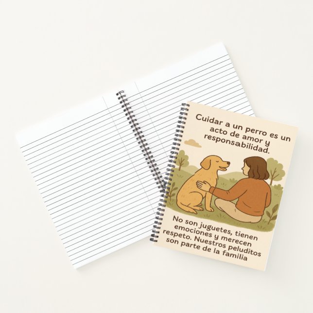 CuadernoPeluditos Notizbuch (Innenseite)