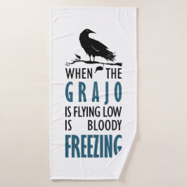 Cuando el grajo vuela bajo badehandtuch