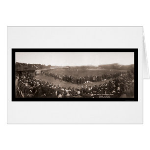 CUB contre la photo 1907 de base-ball de tigres
