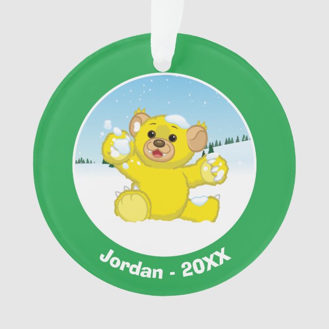 CUB pelucheux jaune (devant)