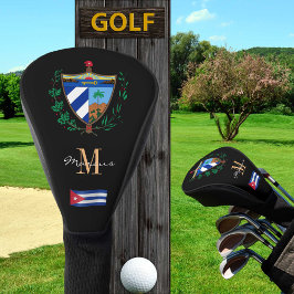 Cuba & Cuban Flag Mit Monogramm Golf Clubs Covers Golf Headcover