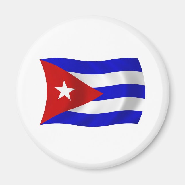 Cuba Flag Magnet (Vorne)