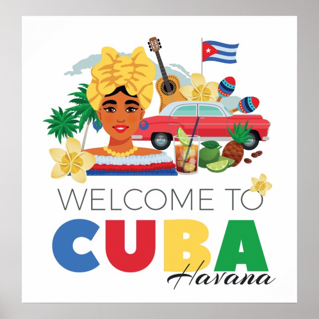 Cuba Havana Poster (Vorne)