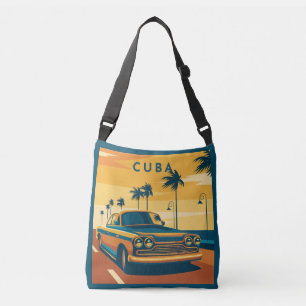 Cuba Illustration Tragetaschen Mit Langen Trägern