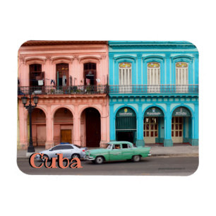 Cuba La Havane Architecture Flexible Photo Magnet