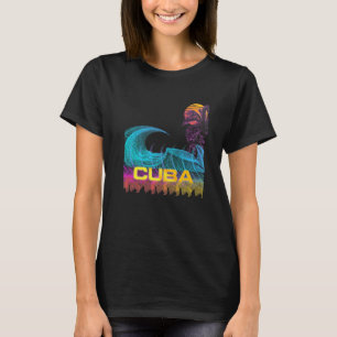 Cuba Retro 80er Style Vintag Vaporwave Surf T-Shirt