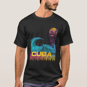 Cuba Retro 80er Style Vintag Vaporwave Surf T-Shirt