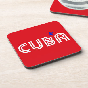 Cuba Retro Getränkeuntersetzer