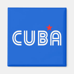 Cuba Retro Magnet