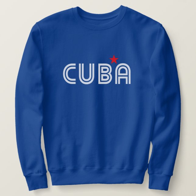 Cuba Retro Sweatshirt (Design vorne)