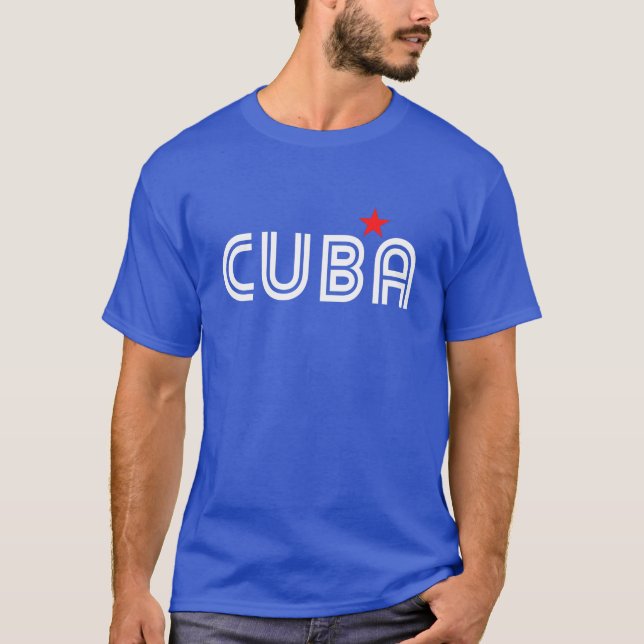 Cuba Retro T-Shirt (Vorderseite)