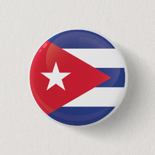 Cuba Round-Icon-Flagge Button
