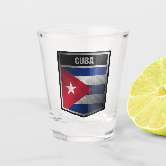 Cuba Schnapsglas (Vorderseite)