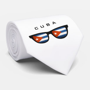 Cuba Shades texte et cravate couleur personnalisés