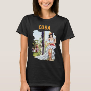 Cuba T-Shirt de danseuse vacances voyage
