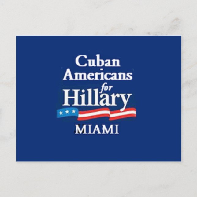 CUBAN AMERS MIAMI Postcard Postkarte (Vorderseite)